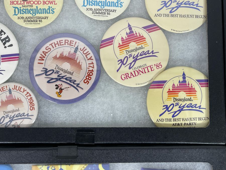 Disneyland Buttons With (4) Display Boxes [Photo 7]