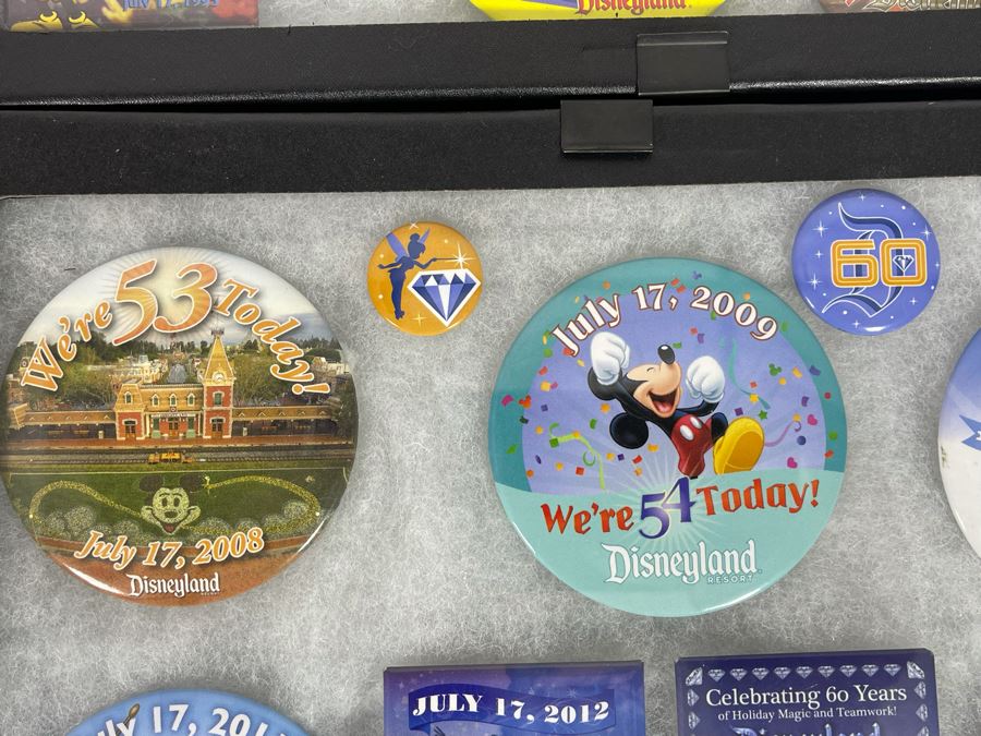 Disneyland Buttons With (4) Display Boxes [Photo 15]