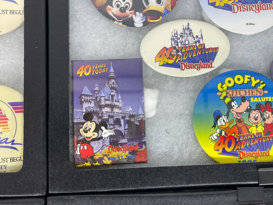 Disneyland Buttons With (4) Display Boxes [Photo 13]