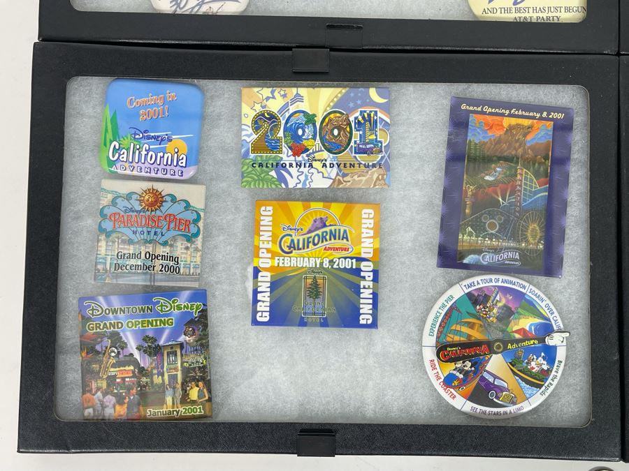 Disneyland Buttons With (4) Display Boxes [Photo 19]