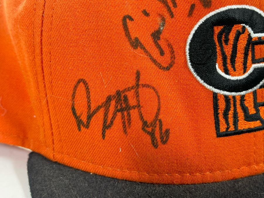 Signed Cincinnati Bengals NFL Football New Era Cap Hat [Photo 5]