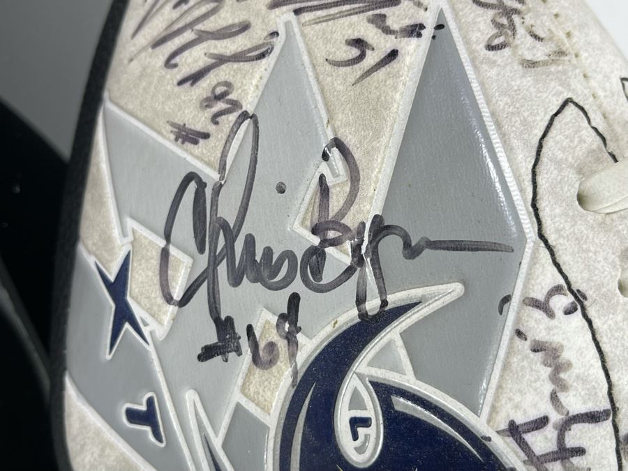 Signed XFL Los Angeles Xtreme Professional American Football Team Football With Display Case - See Photos [Photo 16]