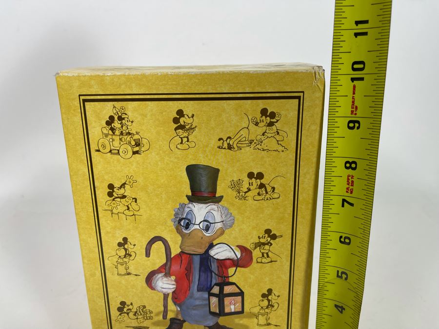New In Box Disney The Vintage Years 1928-1948 Uncle Scrooge Poliwogg Sculpture Department 56 Box Is 10'H [Photo 8]