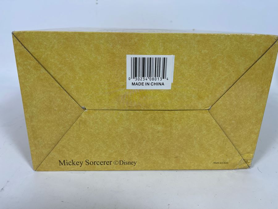 New In Box Disney The Vintage Years 1928-1948 Mickey Mouse Sorcerer Poliwogg Sculpture Box Is 12”H [Photo 5]