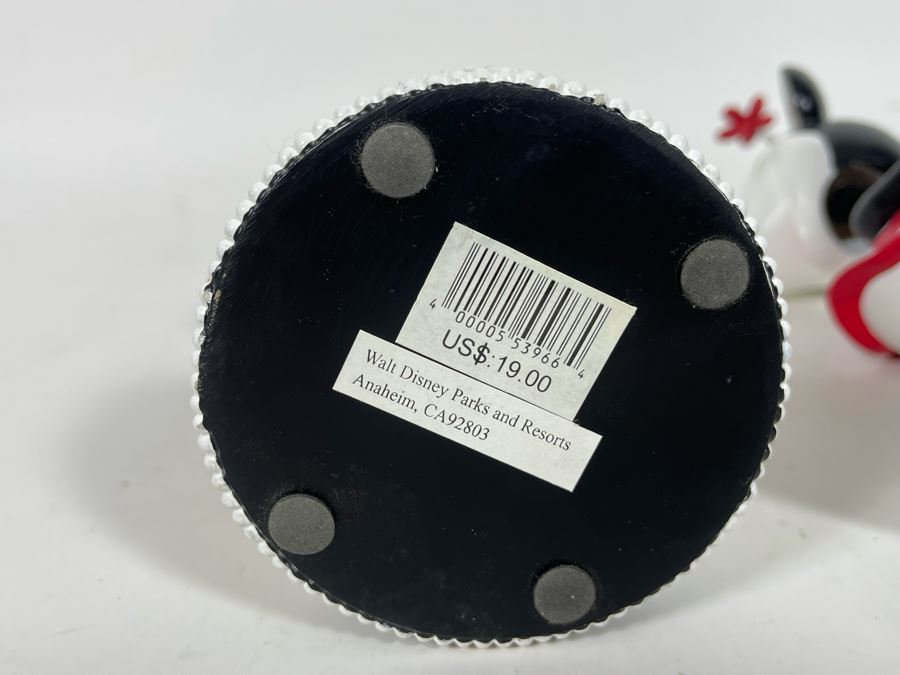 Pair Of Disneyland Resort Mickey Mouse And Minnie Mouse Bobblehead Figurines 9H [Photo 8]