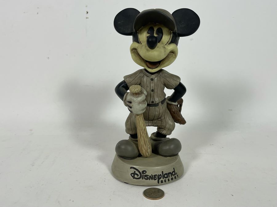 Vintage Mickey Mouse Figurin Bobble Dobble, Disney 