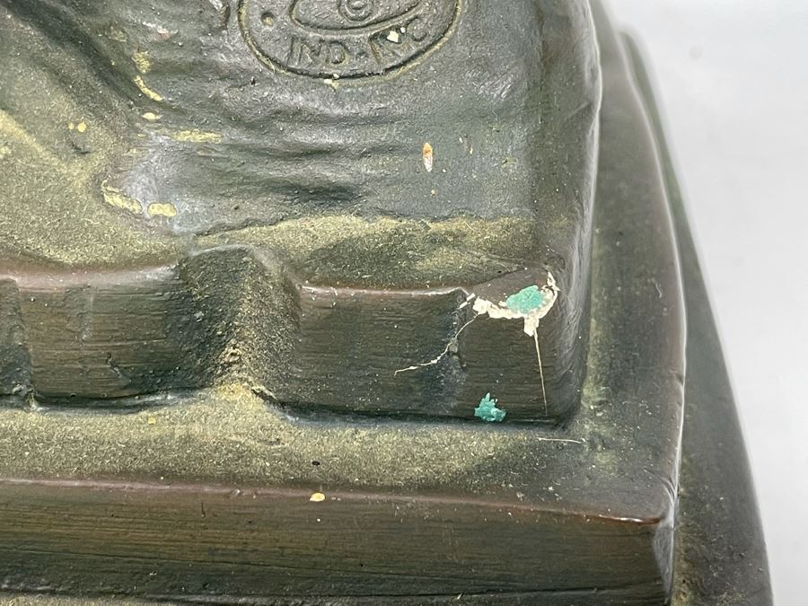 Marwal Industries Inc Chalkware Sculpture Of David By M. Lucchesi 9W X 8D X 26.5H - See Photos For Several Dings [Photo 13]