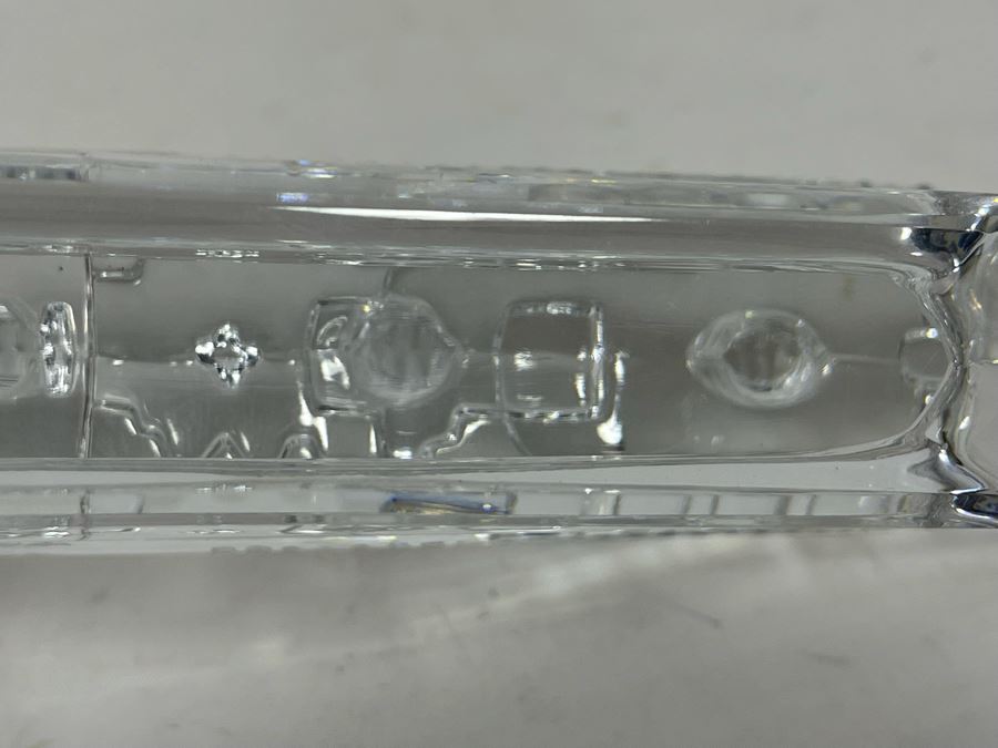 Waterford Crystal Titanic Steam Ship Model Figurine 11W X 3.5H [Photo 16]