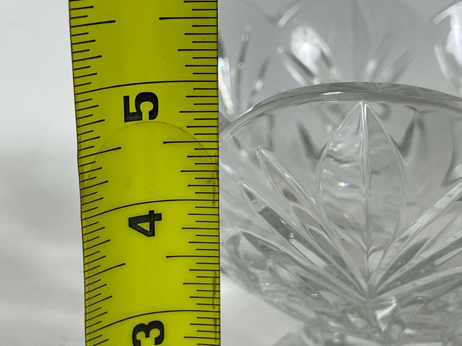 Marquis By Waterford Crystal Footed Bowl Made In Poland 7.5W X 5H [Photo 11]