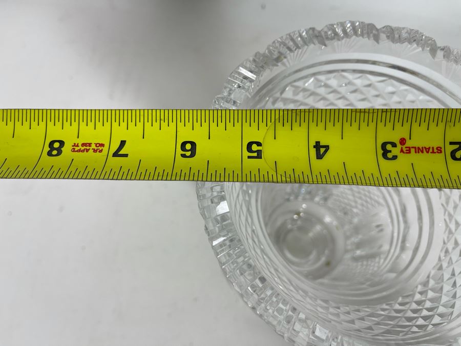 Waterford Cut Crystal Footed Vase 5.5W X 9H [Photo 13]