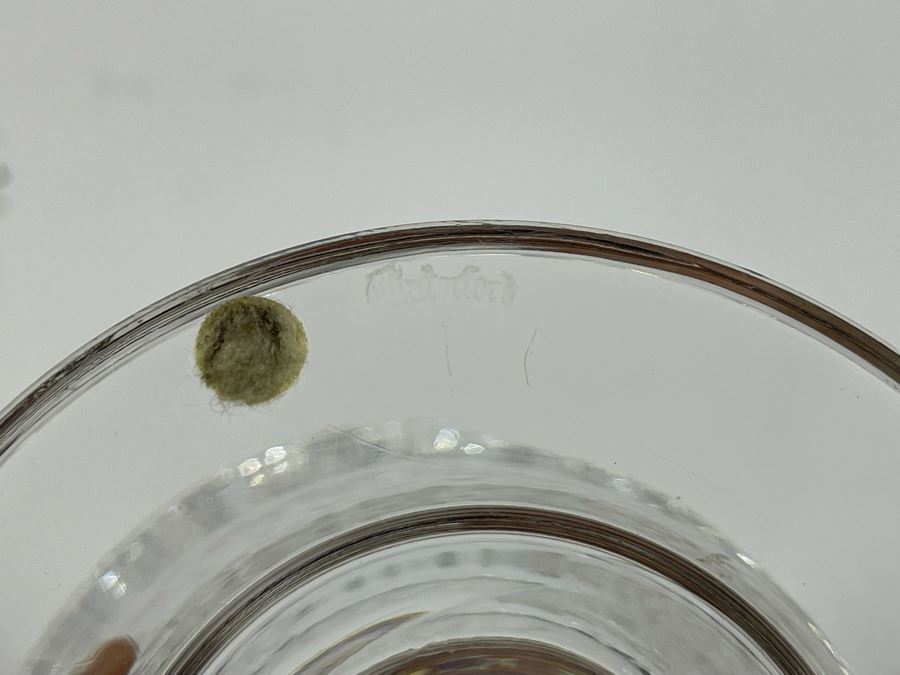 Waterford Cut Crystal Footed Vase 5.5W X 9H [Photo 12]