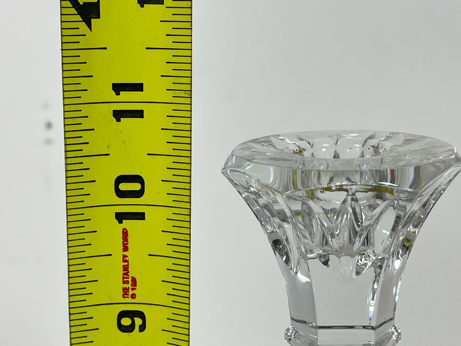 Waterford Crystal Seahorse Candlestick 10.5H [Photo 10]
