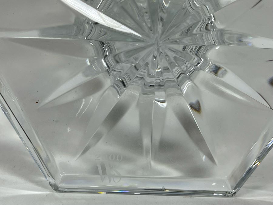 Waterford Crystal Seahorse Candlestick 10.5H [Photo 9]