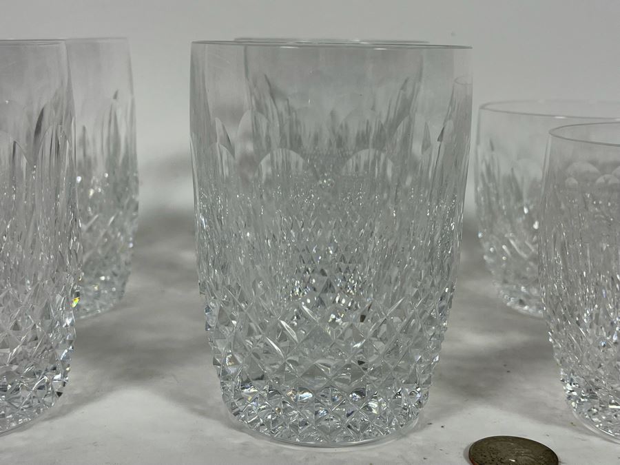 Waterford Crystal Colleen (6) Old Fashioned 3.5” And (4) Double Old Fashioned 4 3/8” Glasses - Replacements Value $1,520 [Photo 4]