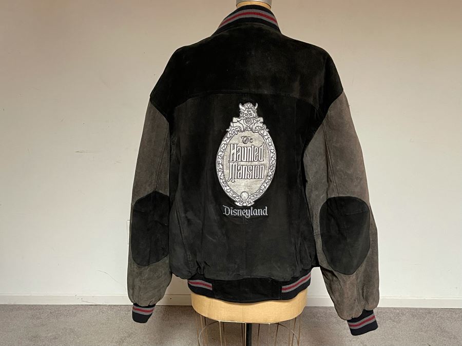 Limited Edition The Haunted Mansion Disneyland Leather Jacket Size XL Limited 78 Of 500 [Photo 8]