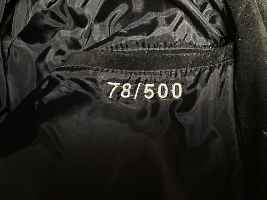 Limited Edition The Haunted Mansion Disneyland Leather Jacket Size XL Limited 78 Of 500 [Photo 13]