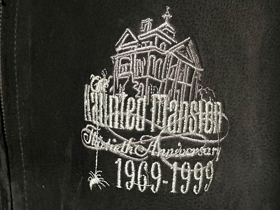 Limited Edition The Haunted Mansion Disneyland Leather Jacket Size XL Limited 78 Of 500 [Photo 6]