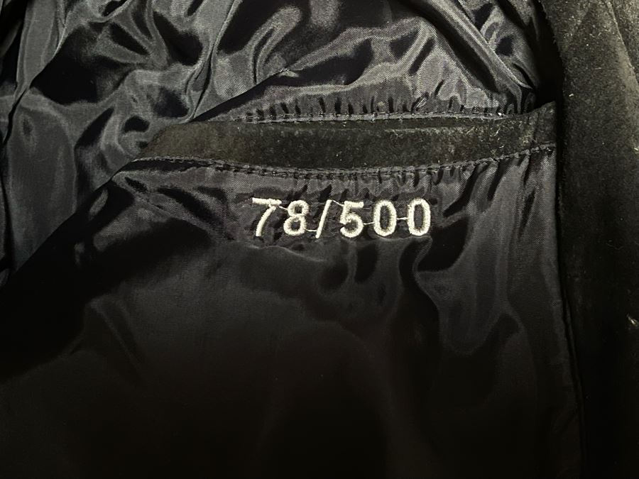 Limited Edition The Haunted Mansion Disneyland Leather Jacket Size XL Limited 78 Of 500 [Photo 14]