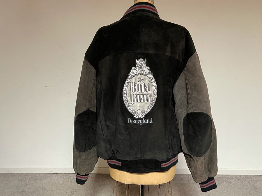 Limited Edition The Haunted Mansion Disneyland Leather Jacket Size XL Limited 78 Of 500 [Photo 9]