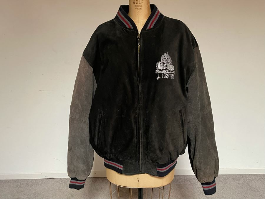 Limited Edition The Haunted Mansion Disneyland Leather Jacket Size XL Limited 78 Of 500 [Photo 4]