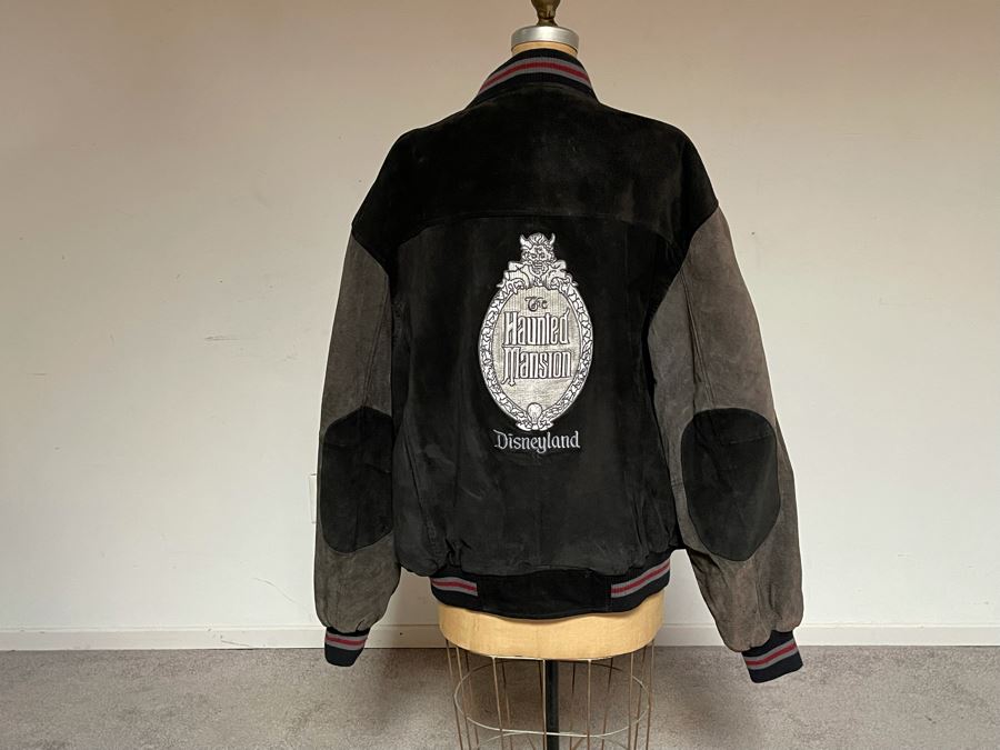 Limited Edition The Haunted Mansion Disneyland Leather Jacket Size XL Limited 78 Of 500 [Photo 11]