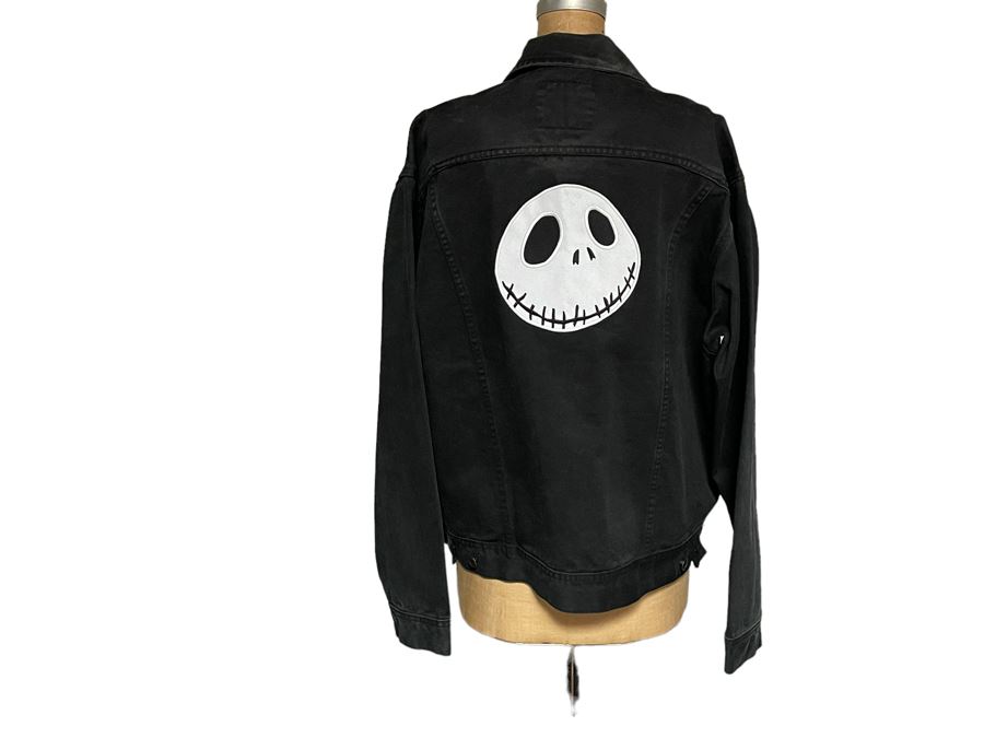 The Nightmare Before Christmas Lee Denim Jacket Size L [Photo 2]