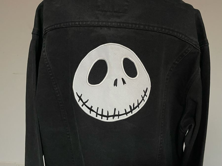 The Nightmare Before Christmas Lee Denim Jacket Size L [Photo 8]
