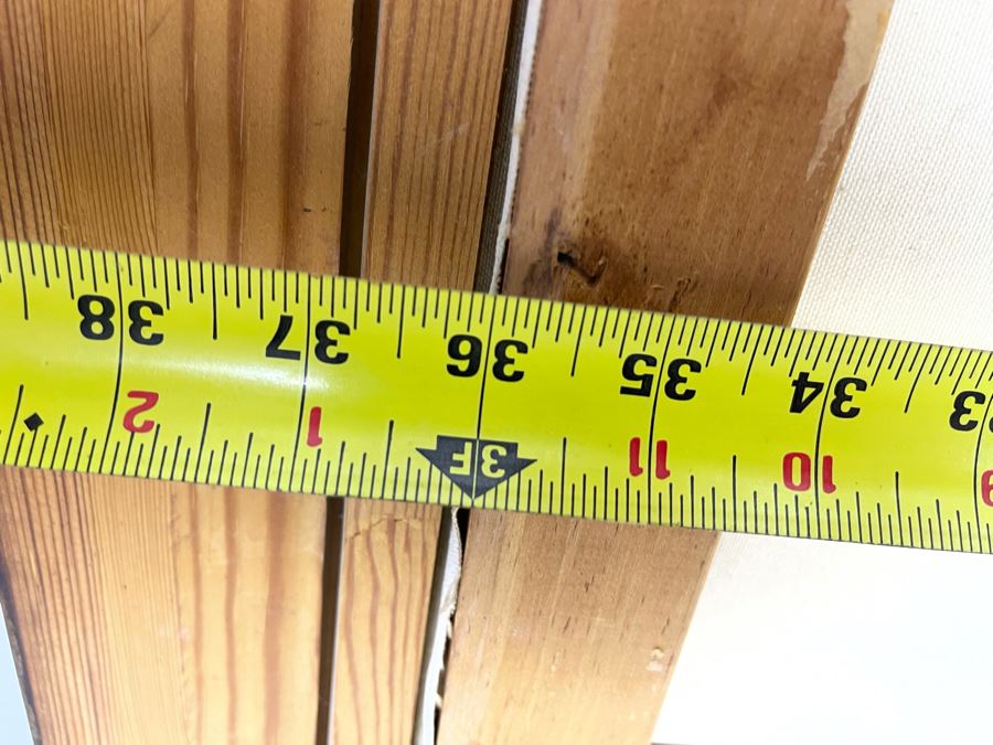 Original Mid-Century Abstract Harbor Wharf Painting On Canvas 36 X 24 Signed By Calderon Framed  [Photo 14]