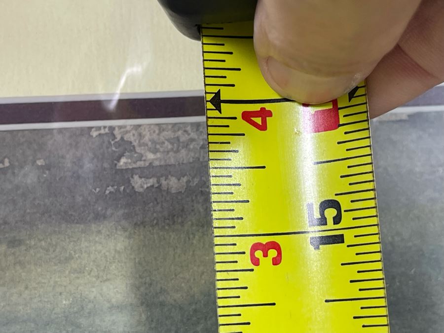 Original Walter Bollendonk (1897-1977) Ocean Watercolor Painting On Paper 28 X 16 Signed Bollendonk Framed 36 X 24 [Photo 17]