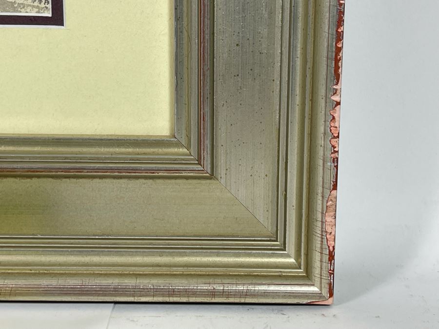 Original Walter Bollendonk (1897-1977) Ocean Watercolor Painting On Paper 28 X 16 Signed Bollendonk Framed 36 X 24 [Photo 18]