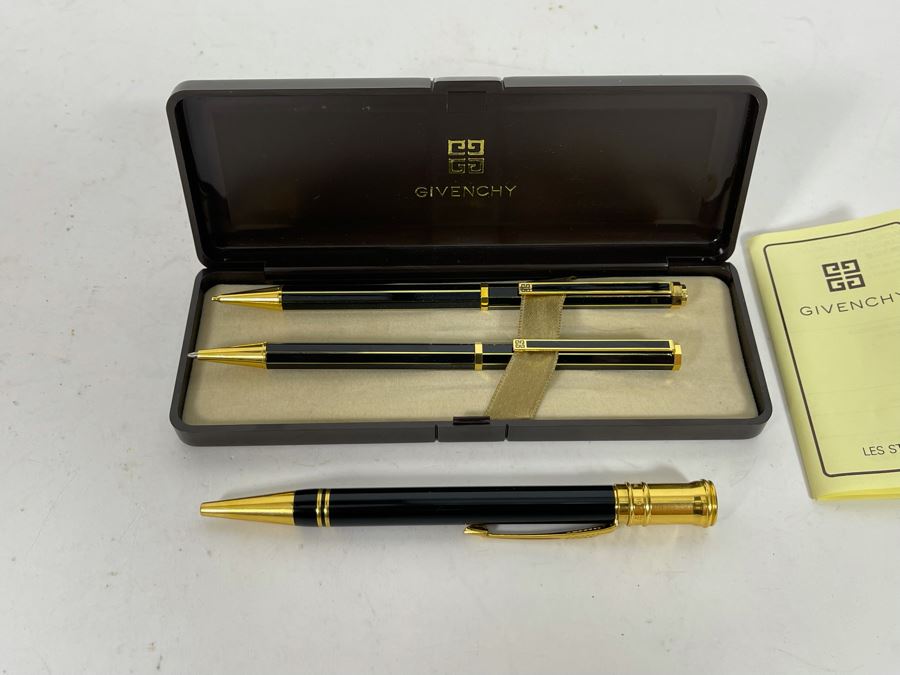 Pair Of Givenchy Ballpoint Pens And Parker Ballpoint Pen [Photo 4]