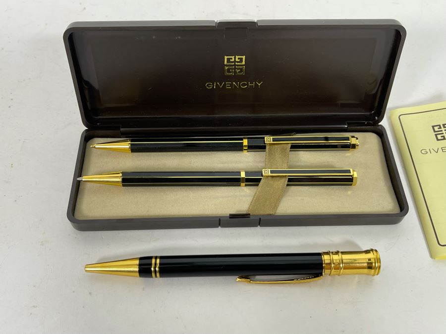 Pair Of Givenchy Ballpoint Pens And Parker Ballpoint Pen [Photo 3]