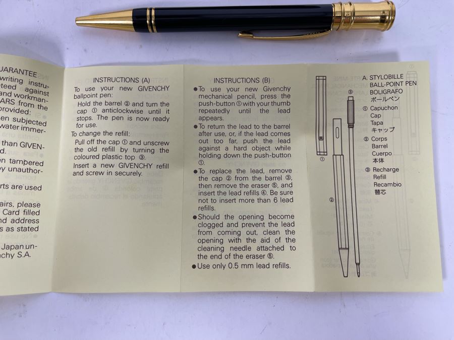 Pair Of Givenchy Ballpoint Pens And Parker Ballpoint Pen [Photo 9]