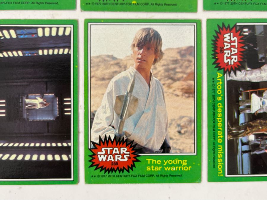 (10) Vintage 1977 Original Star Wars Trading Cards [Photo 8]