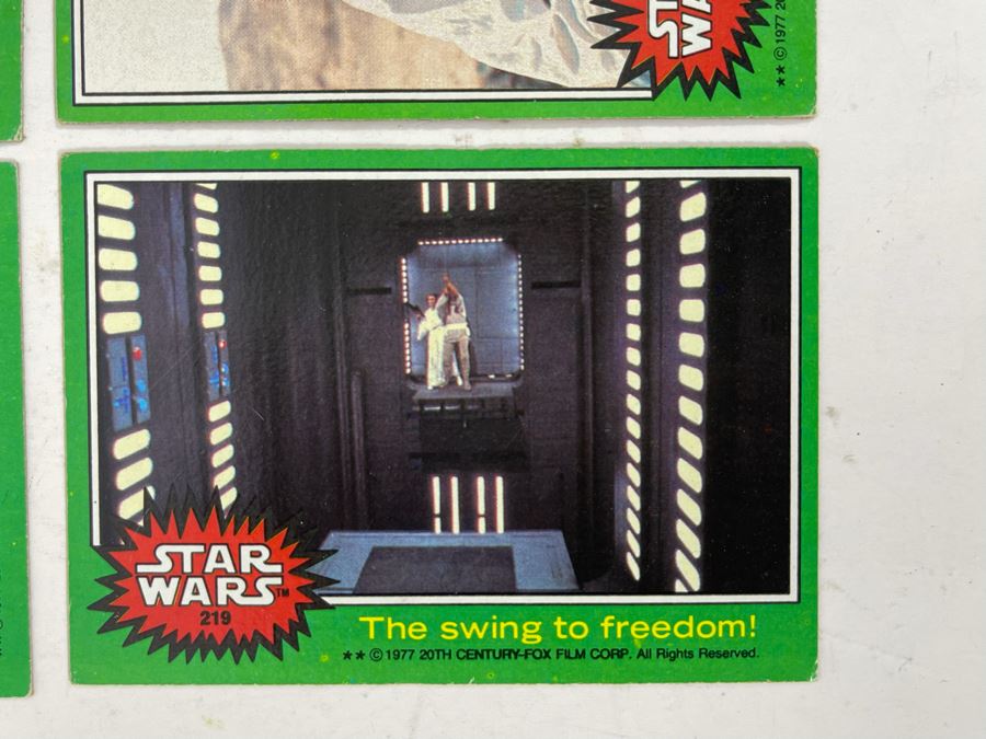 (10) Vintage 1977 Original Star Wars Trading Cards [Photo 7]