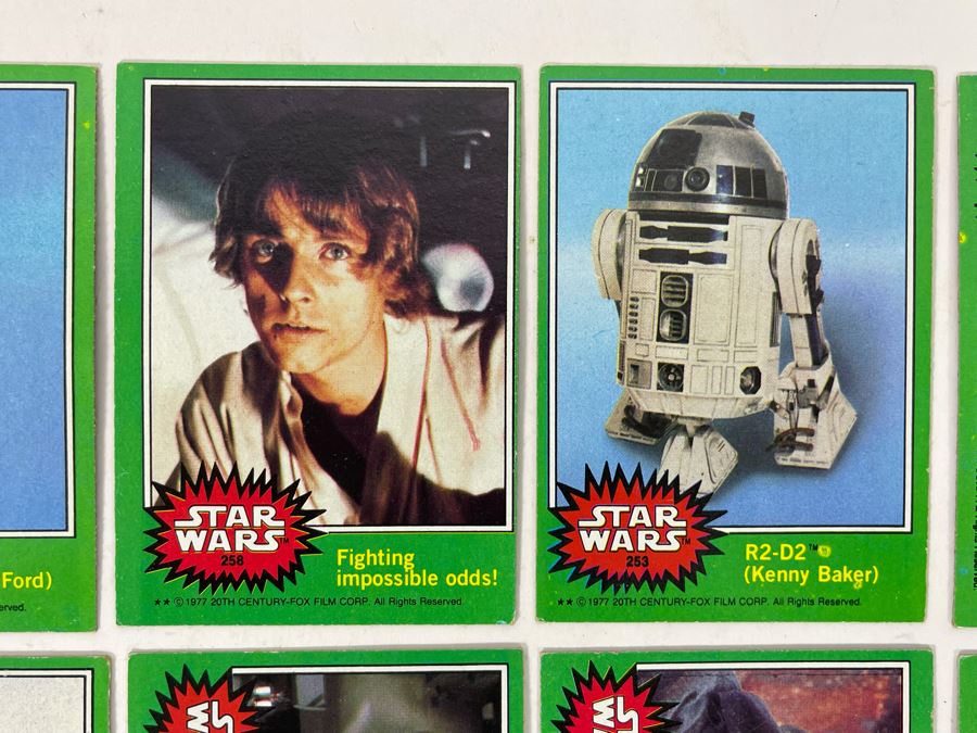 (10) Vintage 1977 Original Star Wars Trading Cards [Photo 5]