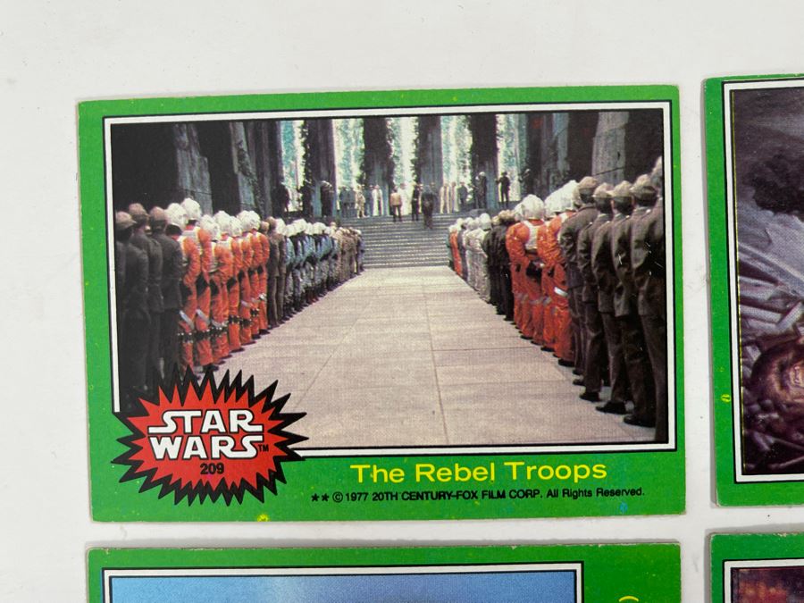 (10) Vintage 1977 Original Star Wars Trading Cards [Photo 6]