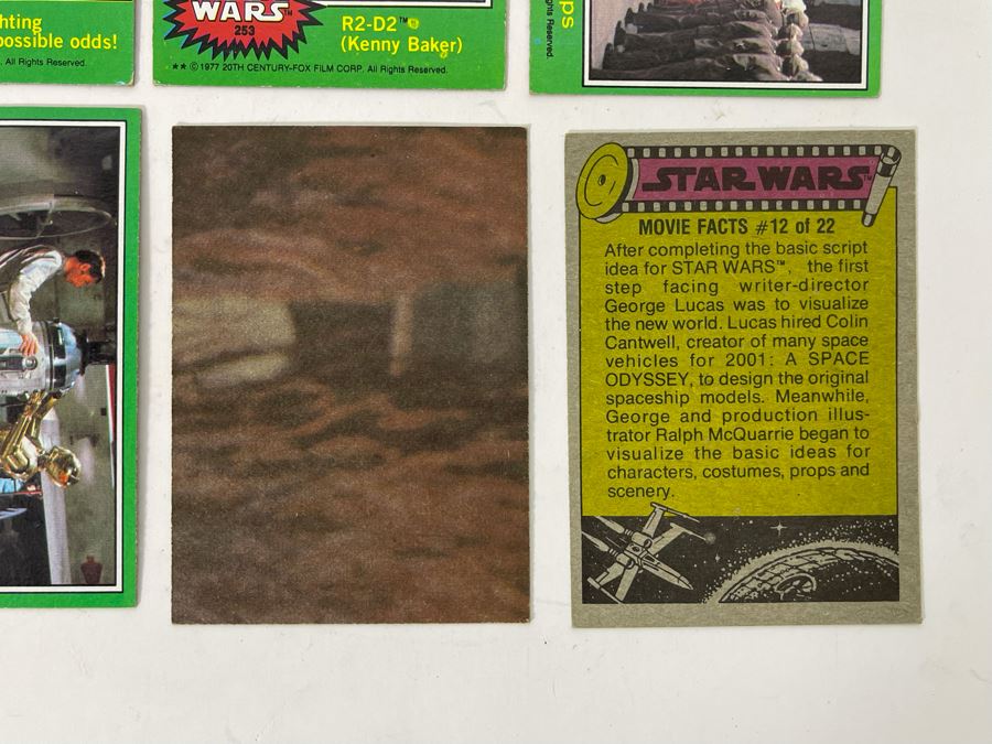 (10) Vintage 1977 Original Star Wars Trading Cards [Photo 12]