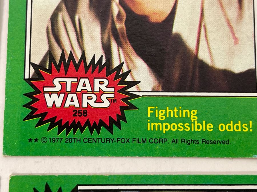 (10) Vintage 1977 Original Star Wars Trading Cards [Photo 13]