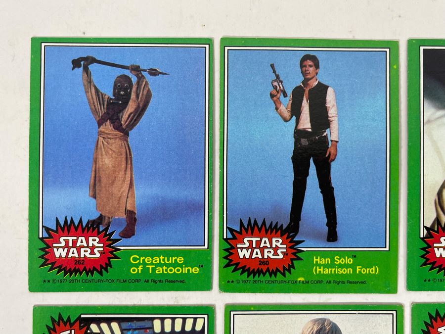 (10) Vintage 1977 Original Star Wars Trading Cards [Photo 4]