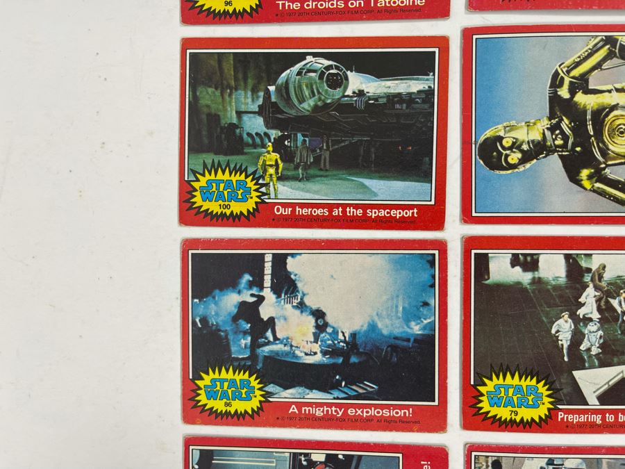 (10) Vintage 1977 Original Star Wars Trading Cards [Photo 5]