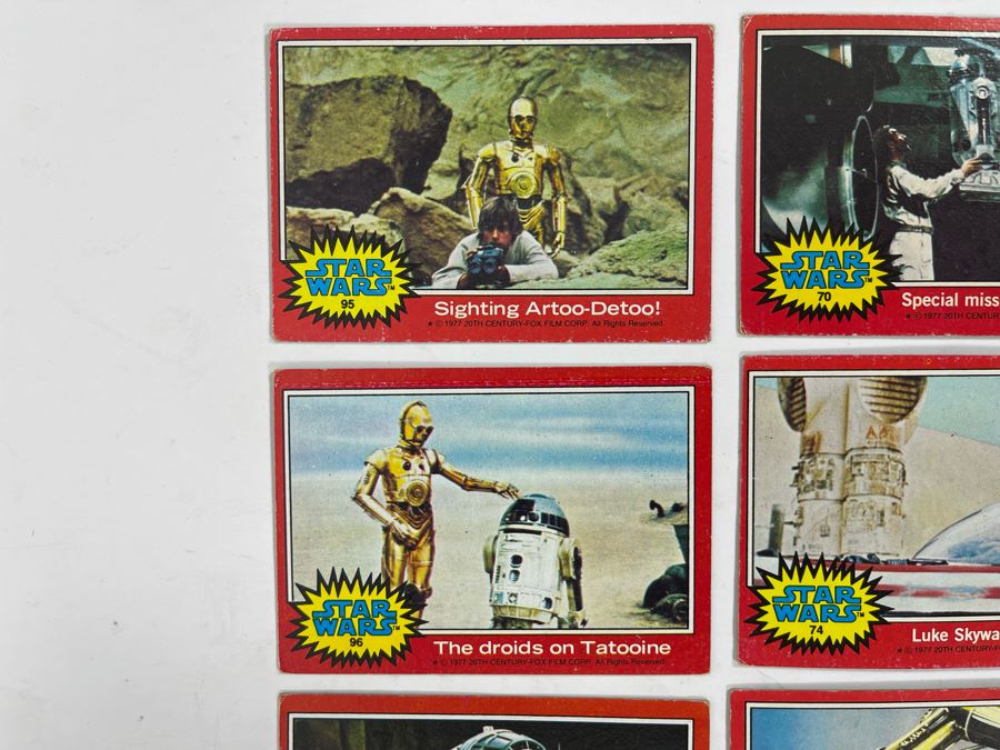 (10) Vintage 1977 Original Star Wars Trading Cards [Photo 6]