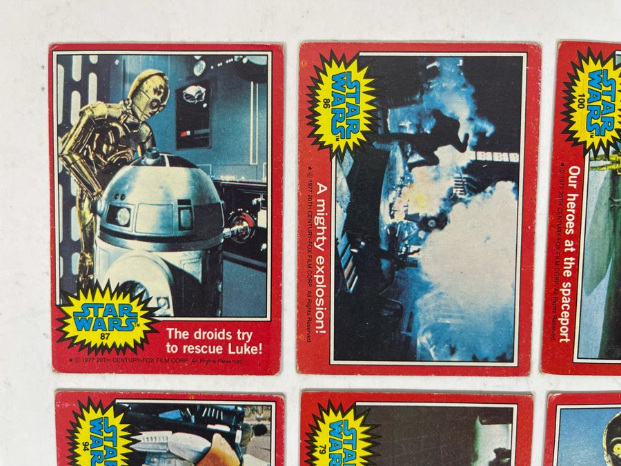 (10) Vintage 1977 Original Star Wars Trading Cards [Photo 4]