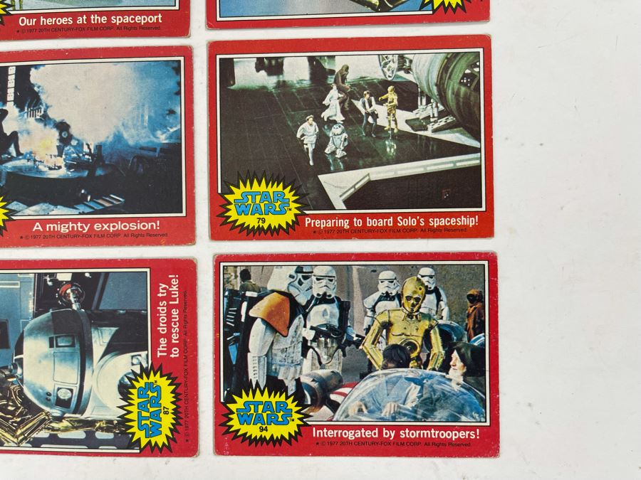 (10) Vintage 1977 Original Star Wars Trading Cards [Photo 9]