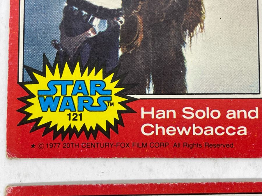(10) Vintage 1977 Original Star Wars Trading Cards [Photo 12]