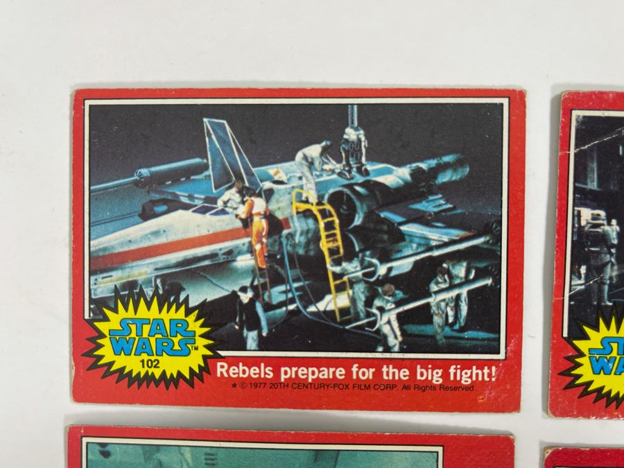 (10) Vintage 1977 Original Star Wars Trading Cards [Photo 6]