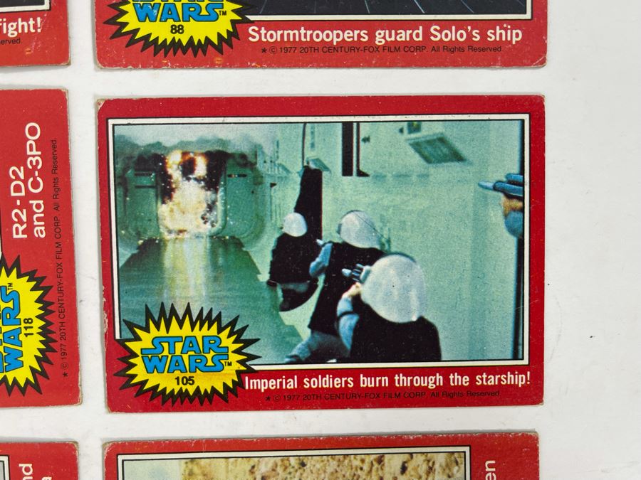 (10) Vintage 1977 Original Star Wars Trading Cards [Photo 10]