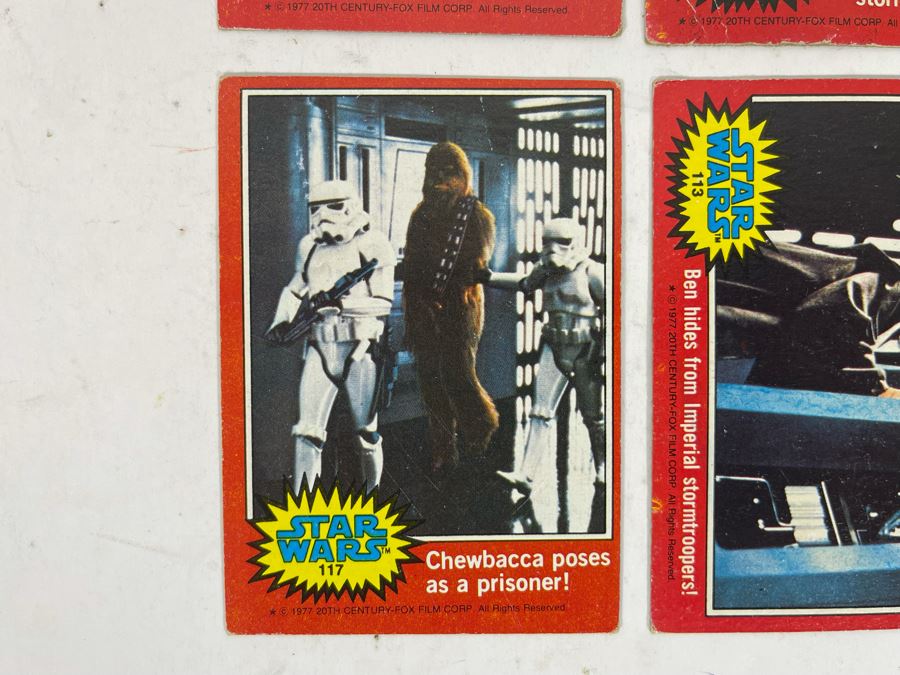 (10) Vintage 1977 Original Star Wars Trading Cards [Photo 7]