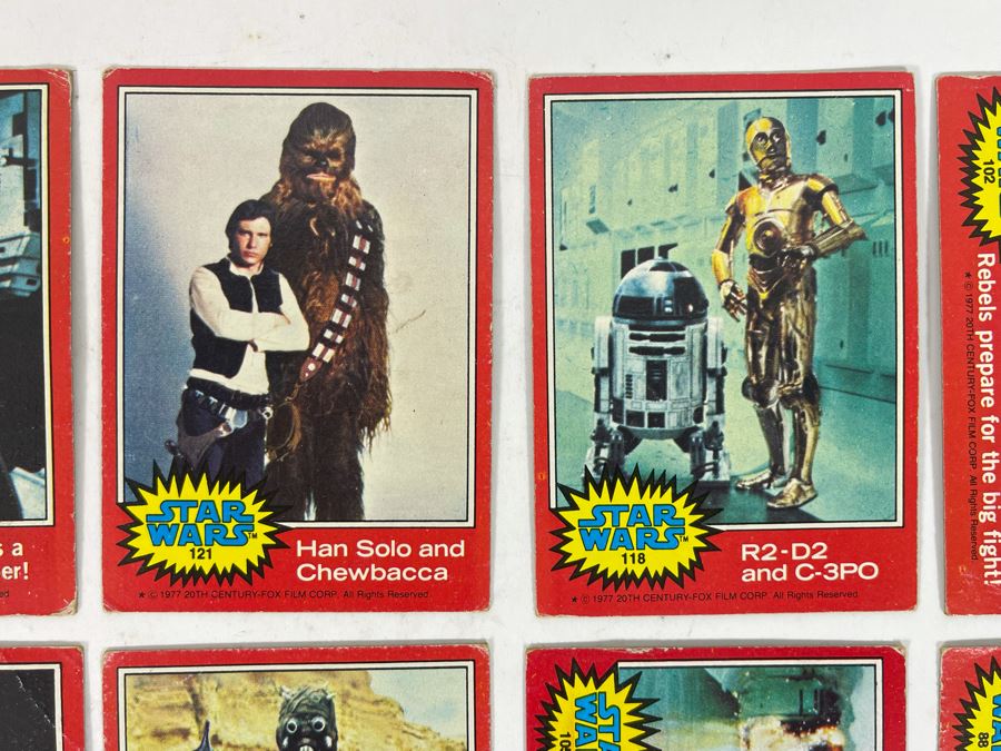 (10) Vintage 1977 Original Star Wars Trading Cards [Photo 5]