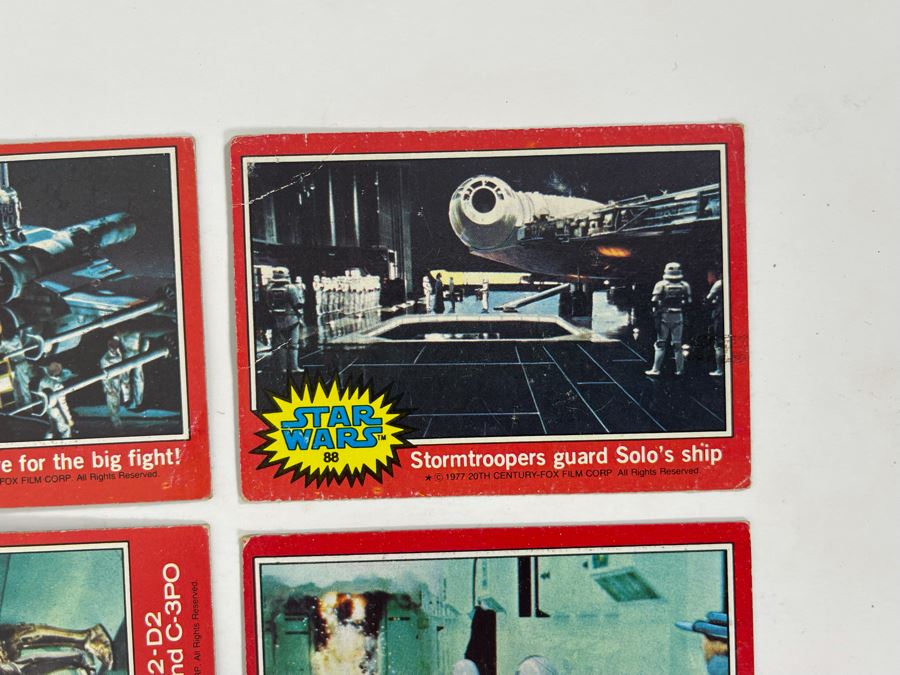 (10) Vintage 1977 Original Star Wars Trading Cards [Photo 11]